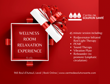 Wellness Room Gift Certificate (50% off - Mother’s Day)
