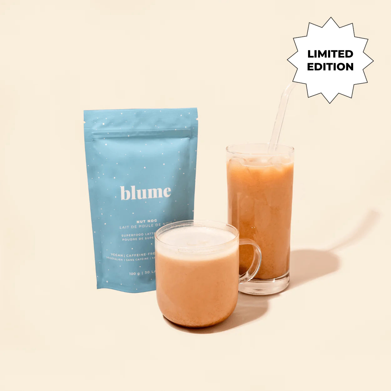 Mélange de lait de noix