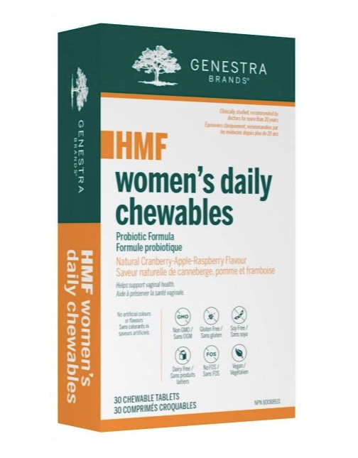 Comprimés à croquer quotidiens HMF pour femmes