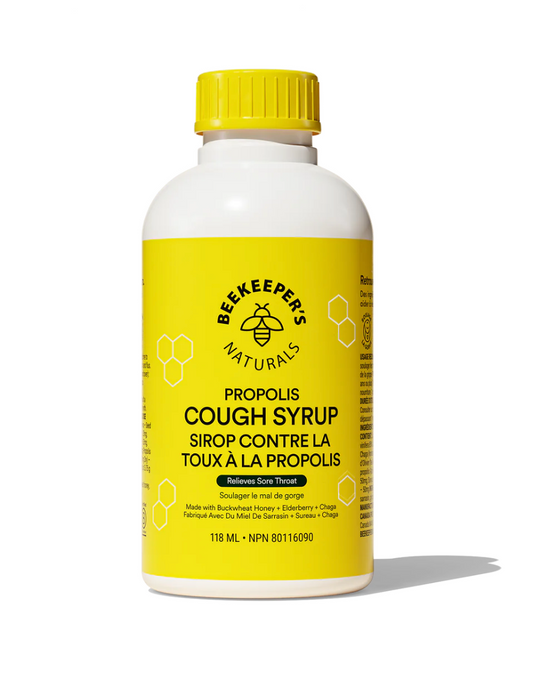SIROP CONTRE LA TOUX À LA PROPOLIS POUR LA JOURNÉE