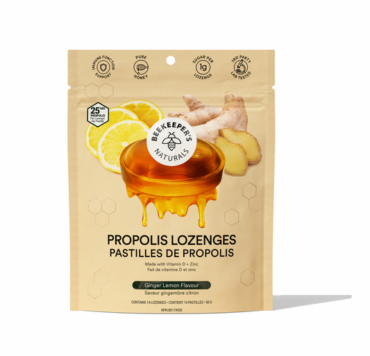 GINGER LEMON PROPOLIS LOZENGES