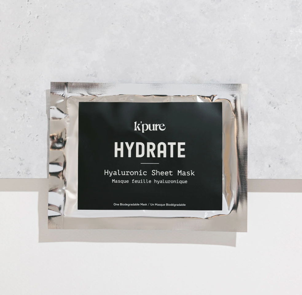 Hydrater | Masque en tissu à l'acide hyaluronique