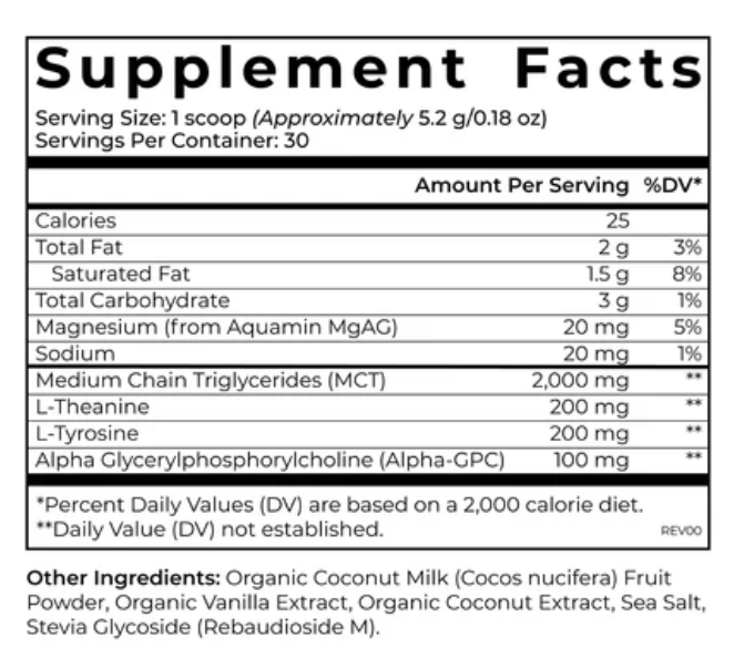 Crème nootropique Superfood avancé