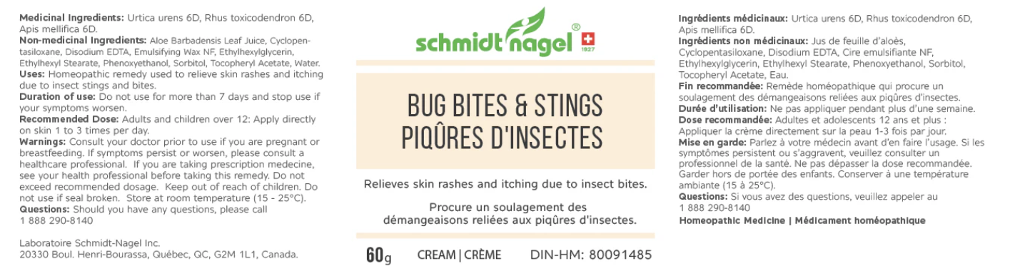Piqûres et morsures d'insectes