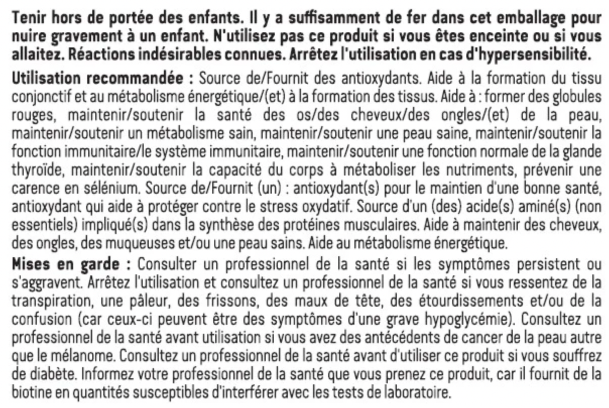 Hair Food - 240 gélules