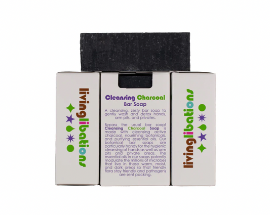 Savon nettoyant au charbon