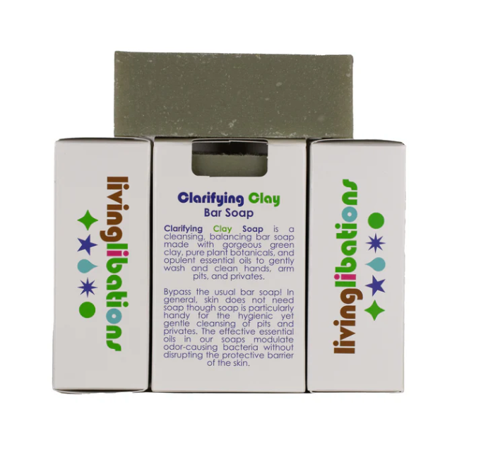 Savon à l'argile clarifiant - 120 g