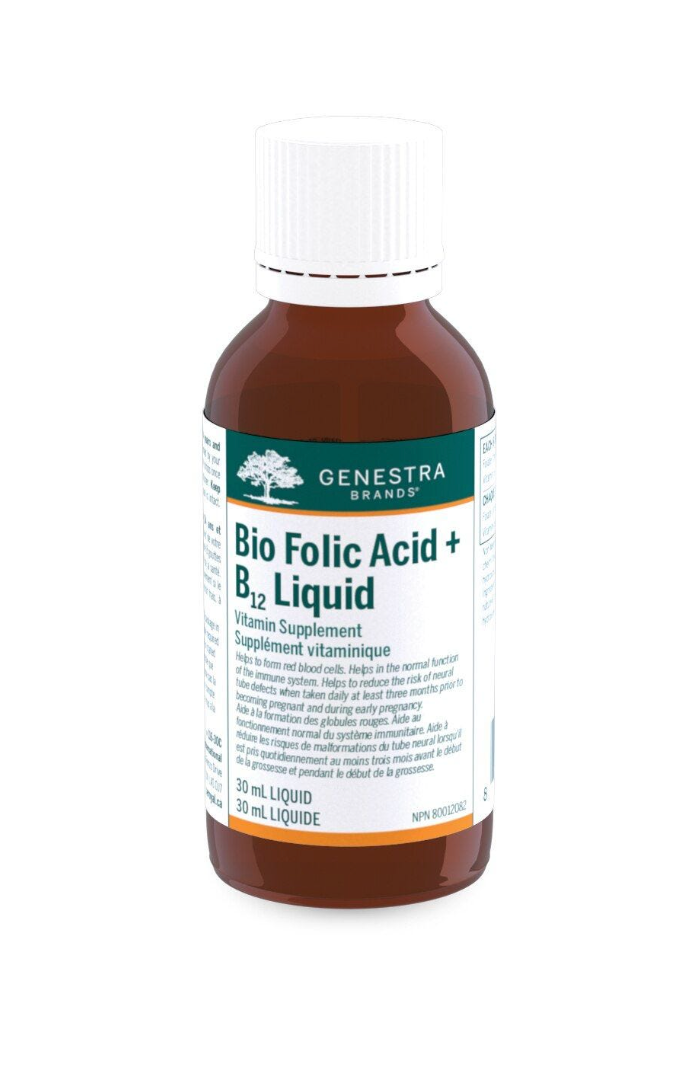 Acide folique bio + B12 liquide