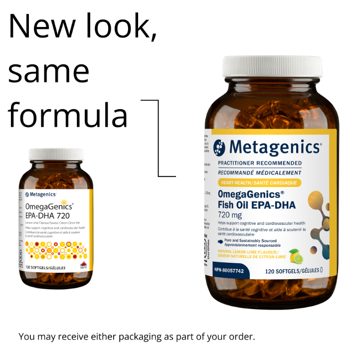 OmegaGenics® Fish Oil EPA-DHA 720
