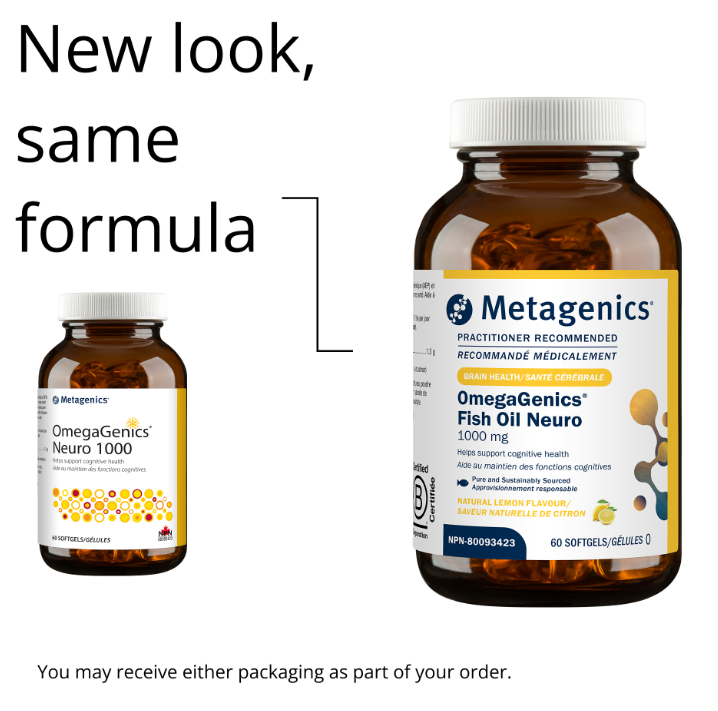 OmegaGenics® Fish Oil Neuro 1000