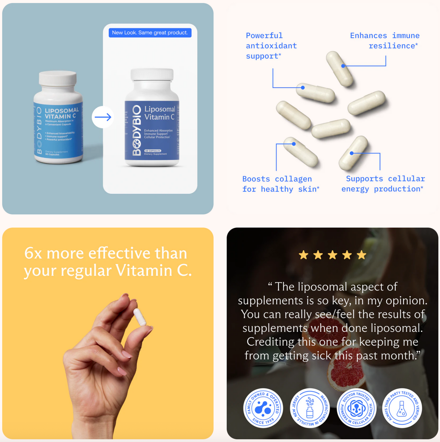 Vitamine C liposomale BodyBio