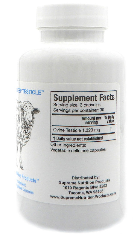 Testicule de mouton nourri à l'herbe