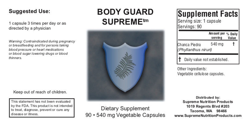 Garde du corps suprême