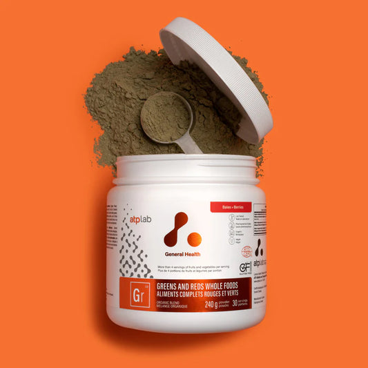 Aliments entiers biologiques verts et rouges