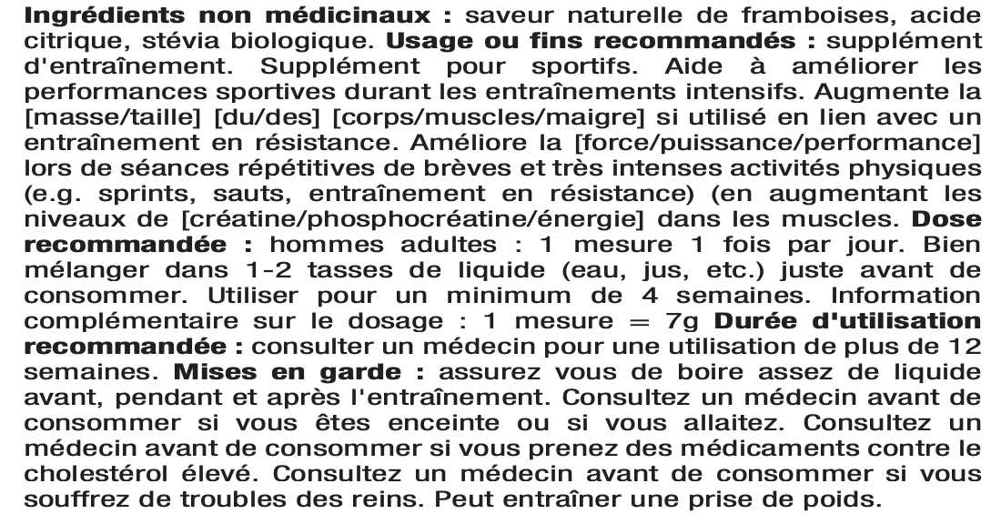 Myoprime (créatine)