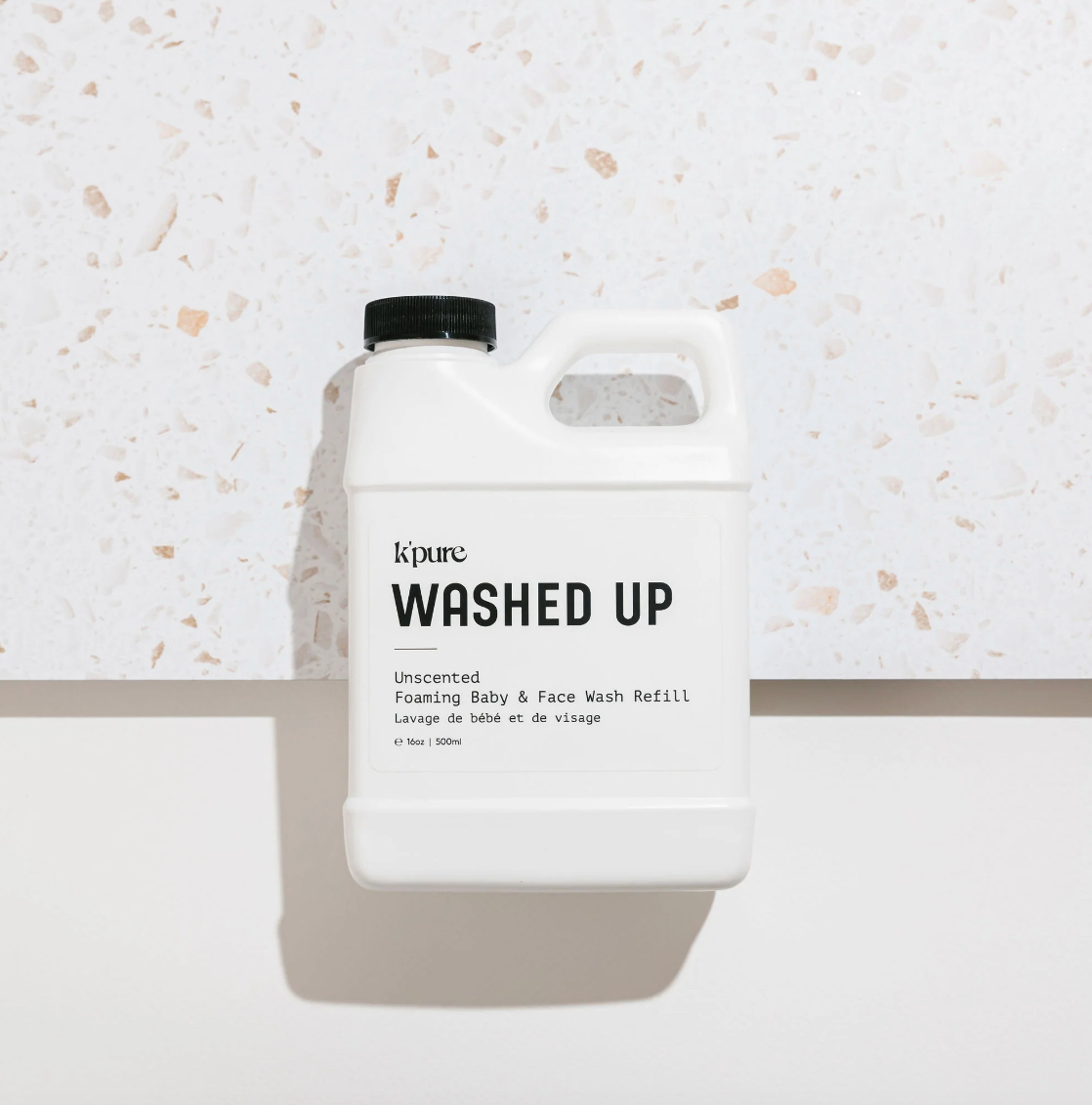 Washed Up - Nettoyant moussant non parfumé pour bébé et visage