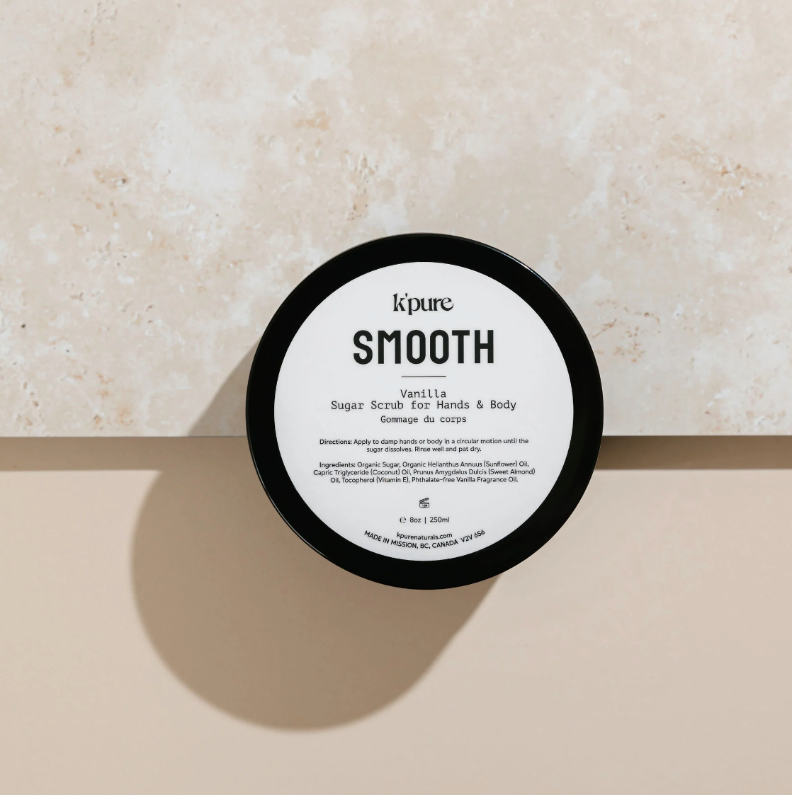 Smooth - Gommage au sucre bio pour les mains et le corps