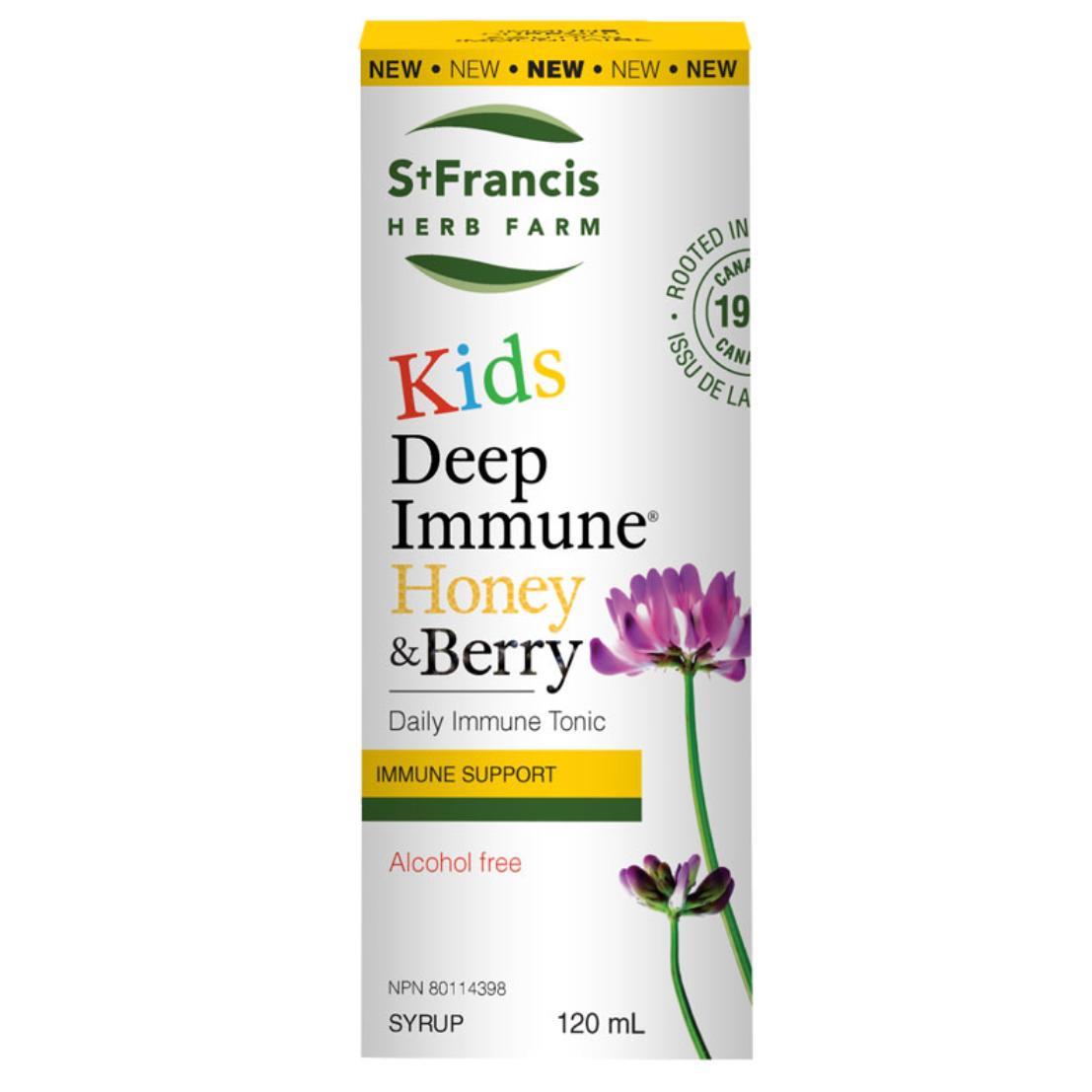 Deep Immune® Kids Miel et Baies 120 ml