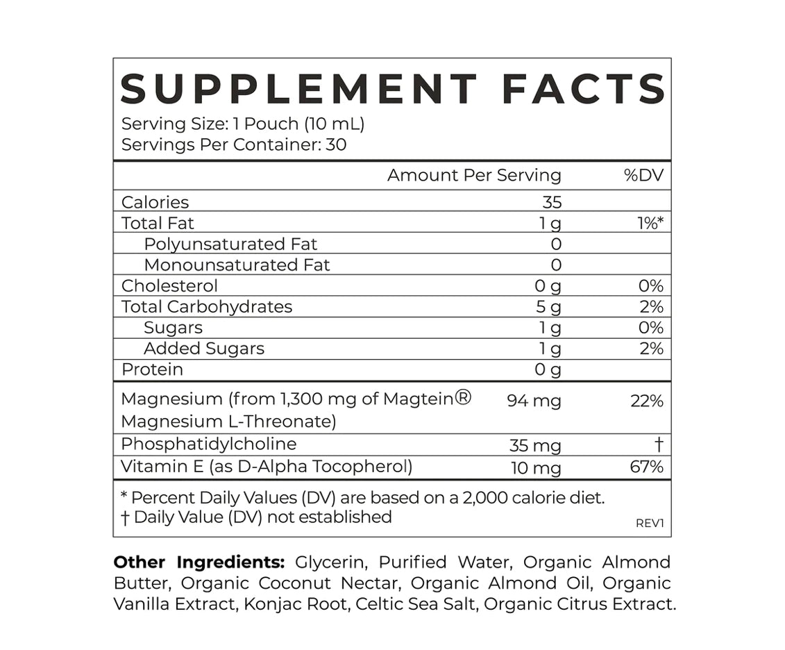 Magnesium L-Threonate (cognitive / memory improvement) - CYMBIOTIKA