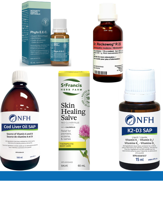 Pack de soutien pour l'eczéma