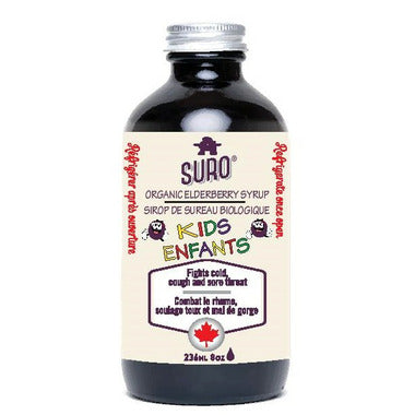 Organic Suro Elderberry Syrup (Kids) 236mls