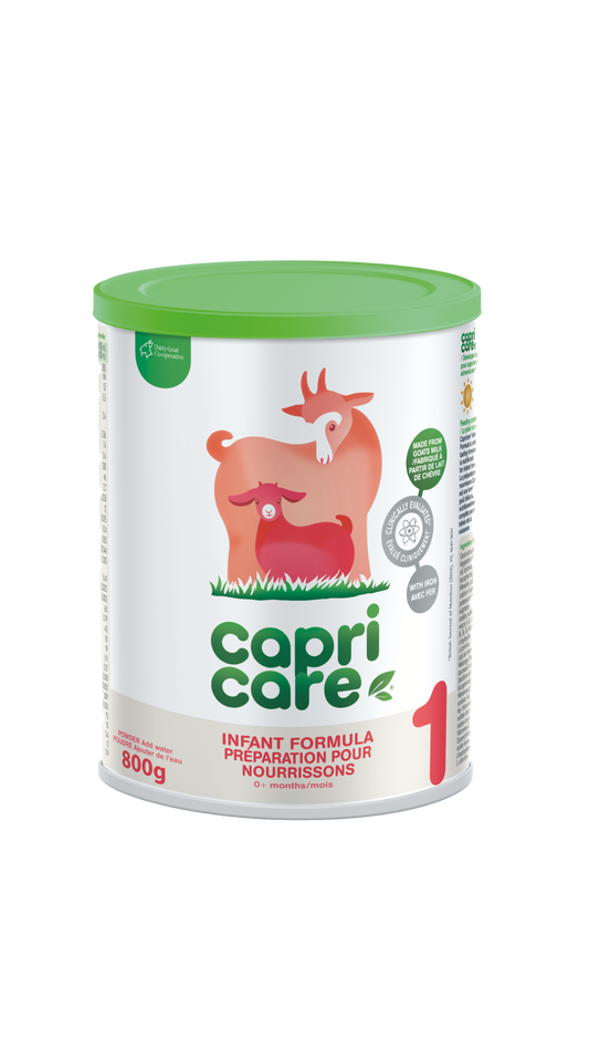Capricare Goat Milk Infant Formula Ages 0-6M Stage 1 (New Zealand / Non-GMO)