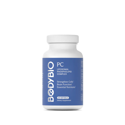 BodyBio PC (Phosphatidylcholine) 60 Softgels