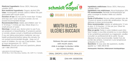 Mouth ulcers