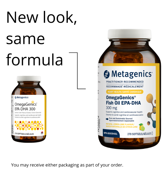 OmegaGenics® Fish Oil EPA-DHA 300