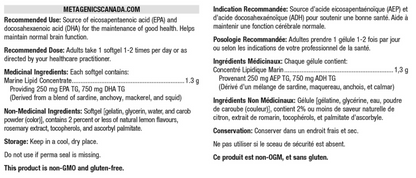 OmegaGenics® Fish Oil Neuro 1000