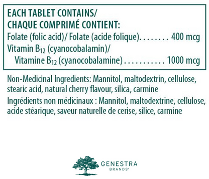 Bio B12 + Acide folique
