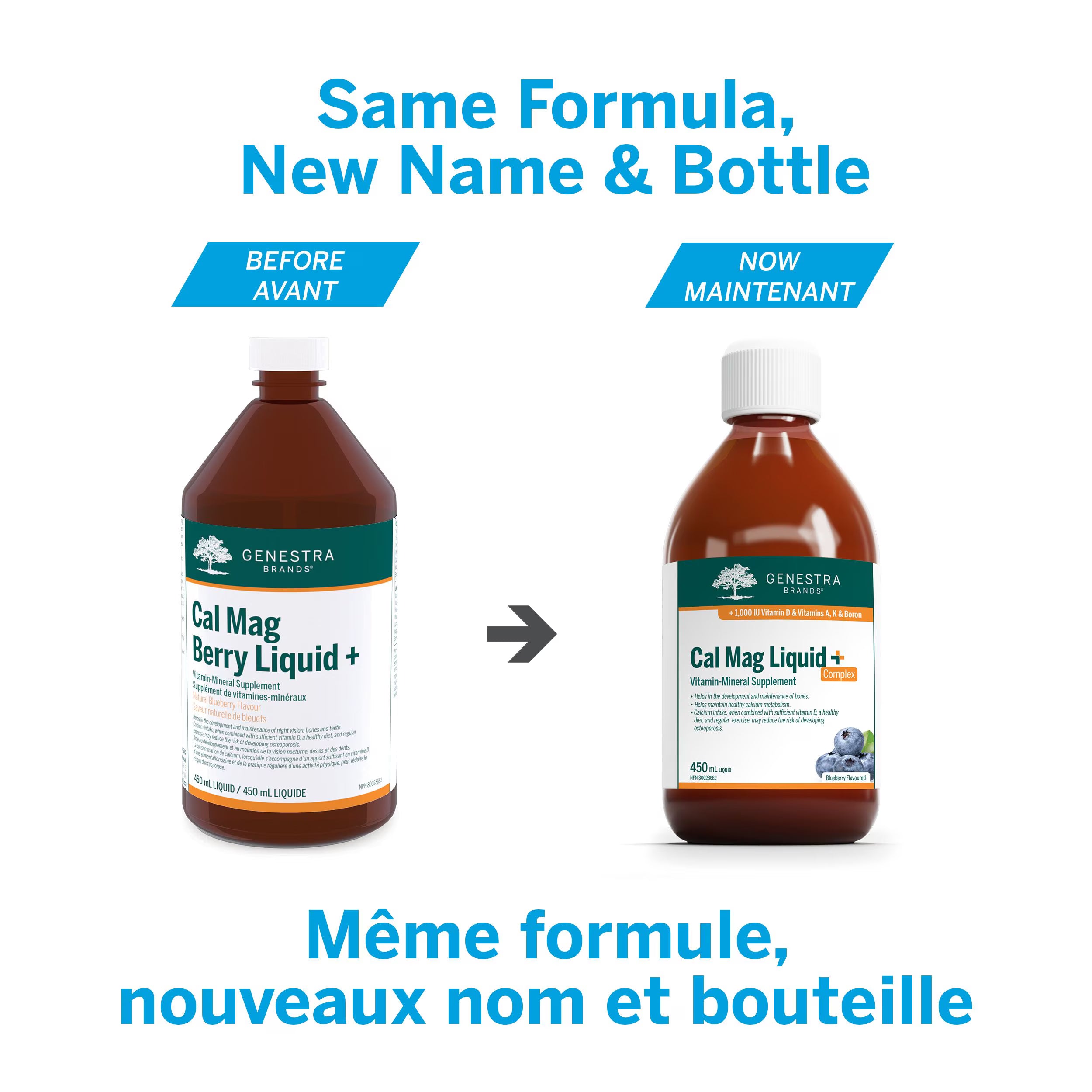 Cal Mag Liquid+ Complex (formerly Cal Mag Berry Liquid +) – Centre de ...