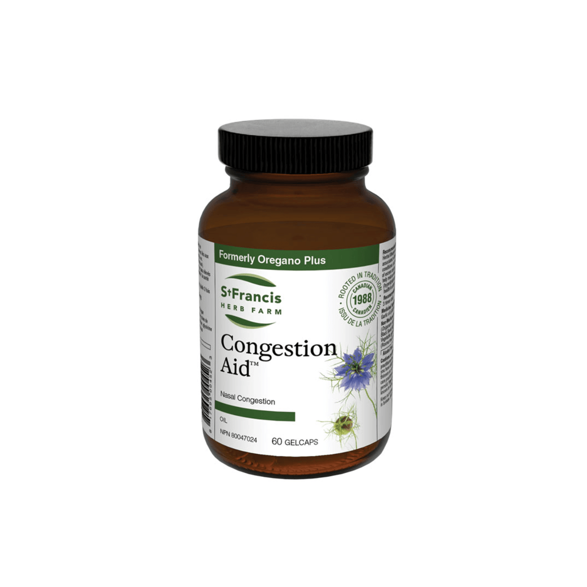 St. Francis Congestion Aid (formerly Oregano Plus Capsules) - St Francis