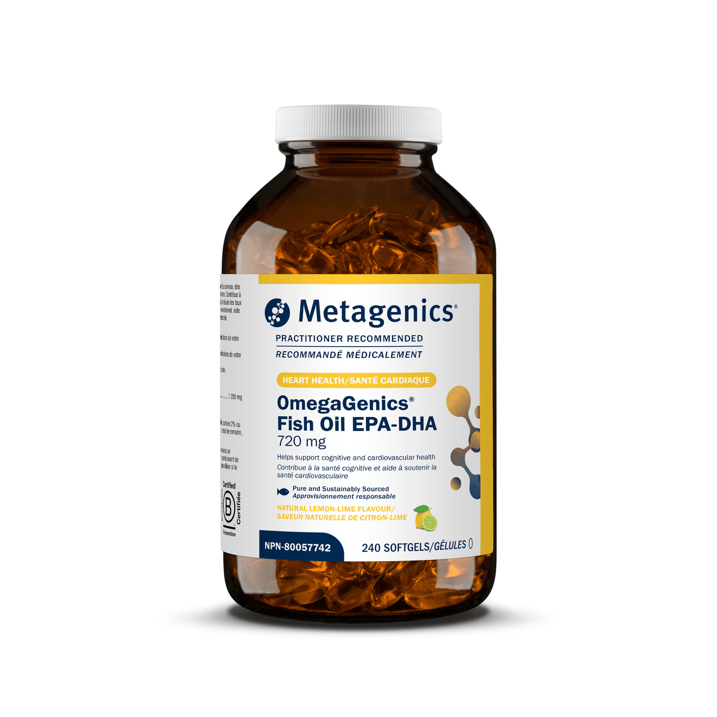 Metagenics OmegaGenics Fish Oil EPA-DHA 720 - Metagenics