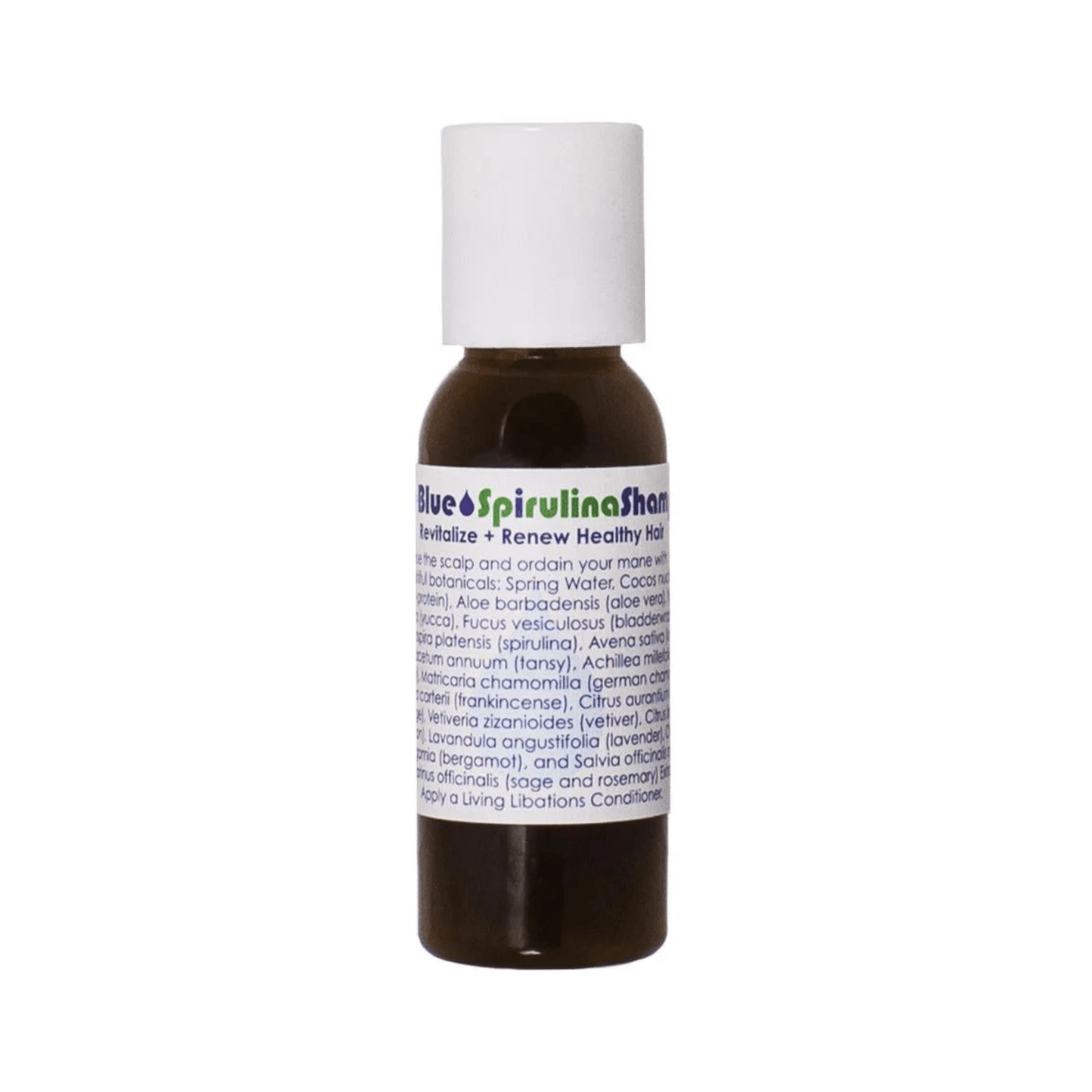 Living Libations True Blue Spirulina Shampoo - Living Libations