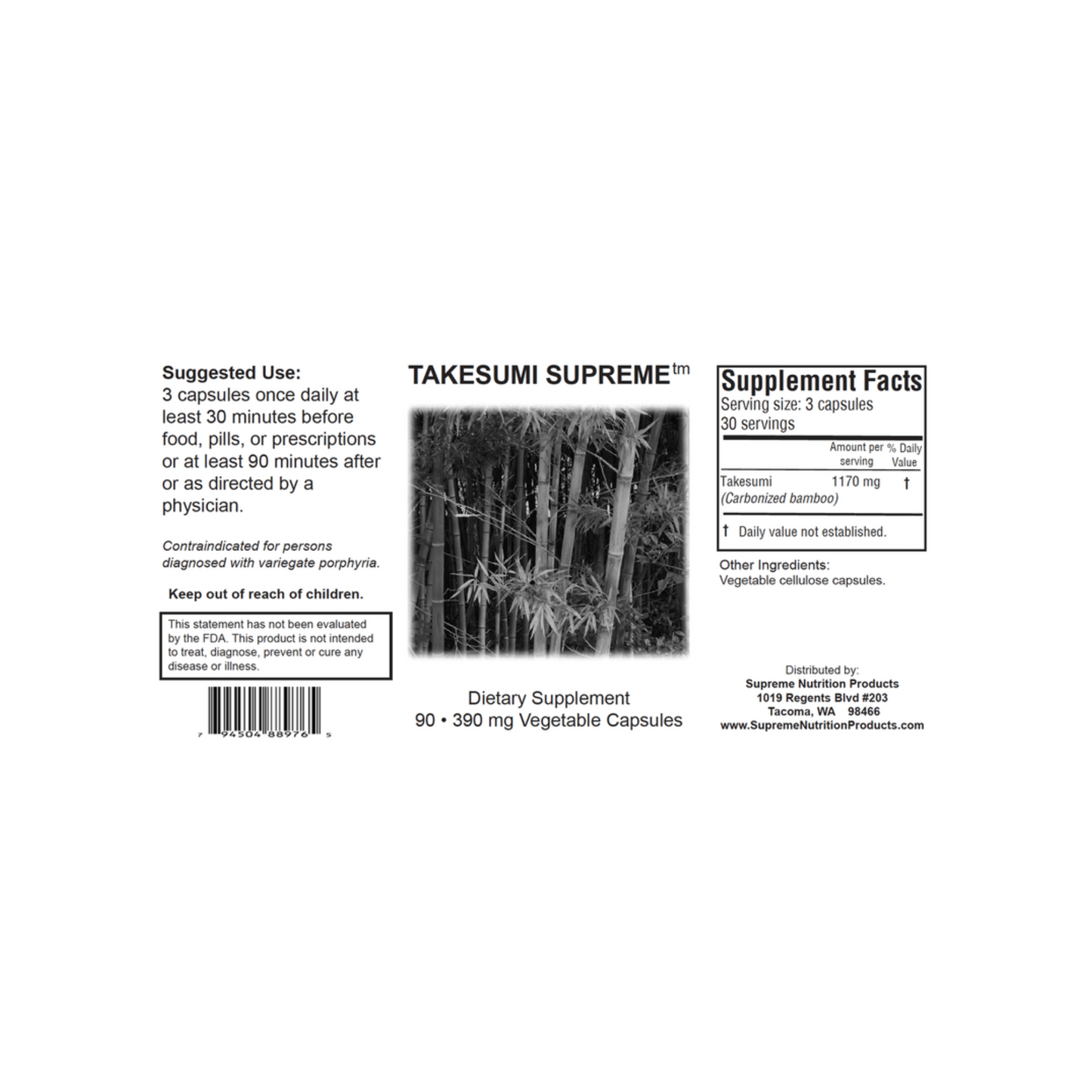 Supreme Nutrition Takesumi Supreme - Supreme Nutrition