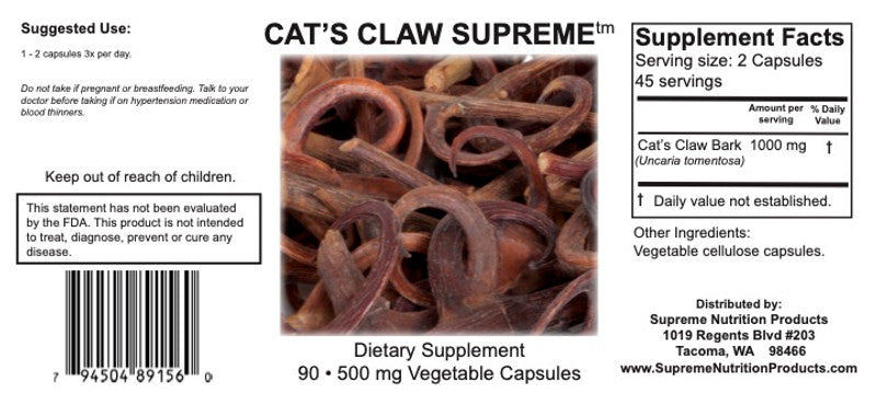 Cats Claw Supreme