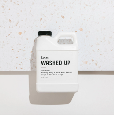 Washed Up - Unscented Foaming Baby & Face Wash