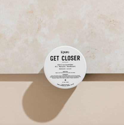 Get Closer - All Natural Deodorant